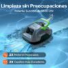 Gosvor Robot Limpiafondos de Piscina Automatico con Filtracion 180μm