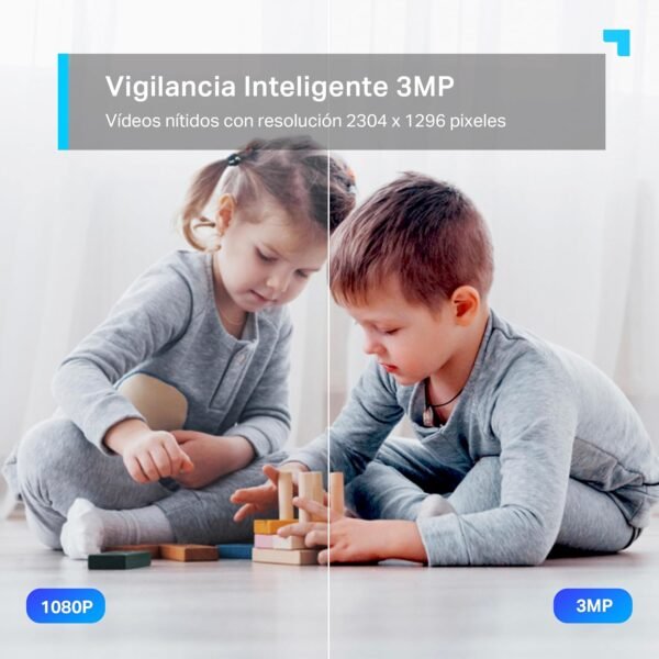 Tapo C210 (Pack de 2) - Camara IP WiFi 360 grados 2K con Vision Nocturna