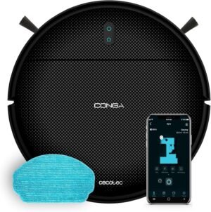 Cecotec Conga M10 X-Treme - Robot Aspirador Navegacion Giroscopica