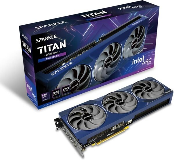 Sparkle Intel ARC B580 Titan OC 12GB - Tarjeta Grafica Intel Arc Sparkle Intel ARC B580 Titan OC 12GB - Tarjeta Grafica Intel Arc